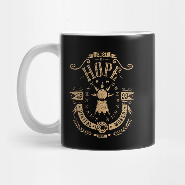 Digimon Crest Of Hope Angemon Tk Mug