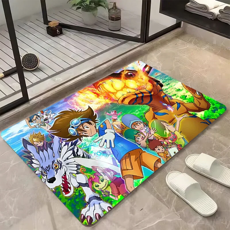 Digimon MOBA Game Non-slip Bath Mat