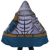 Weregarurumon Digimon AOP Hooded Cloak Coat MAIN Mockup - Digimon Merch